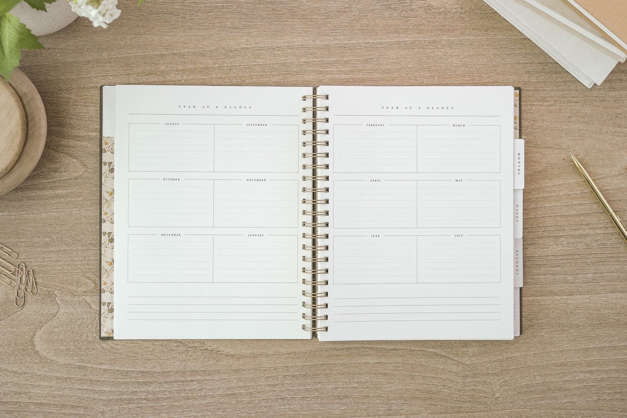 Sparrow Homeschool Planner - Oat