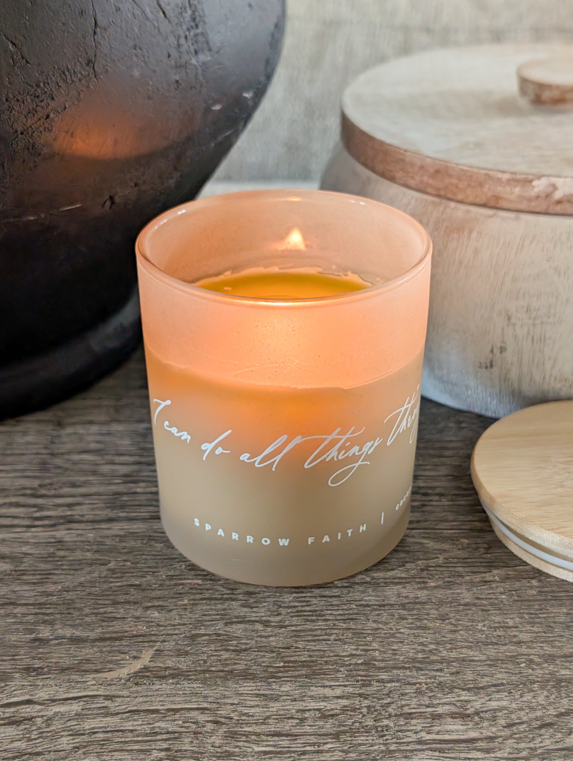 Coconut Beeswax Candle