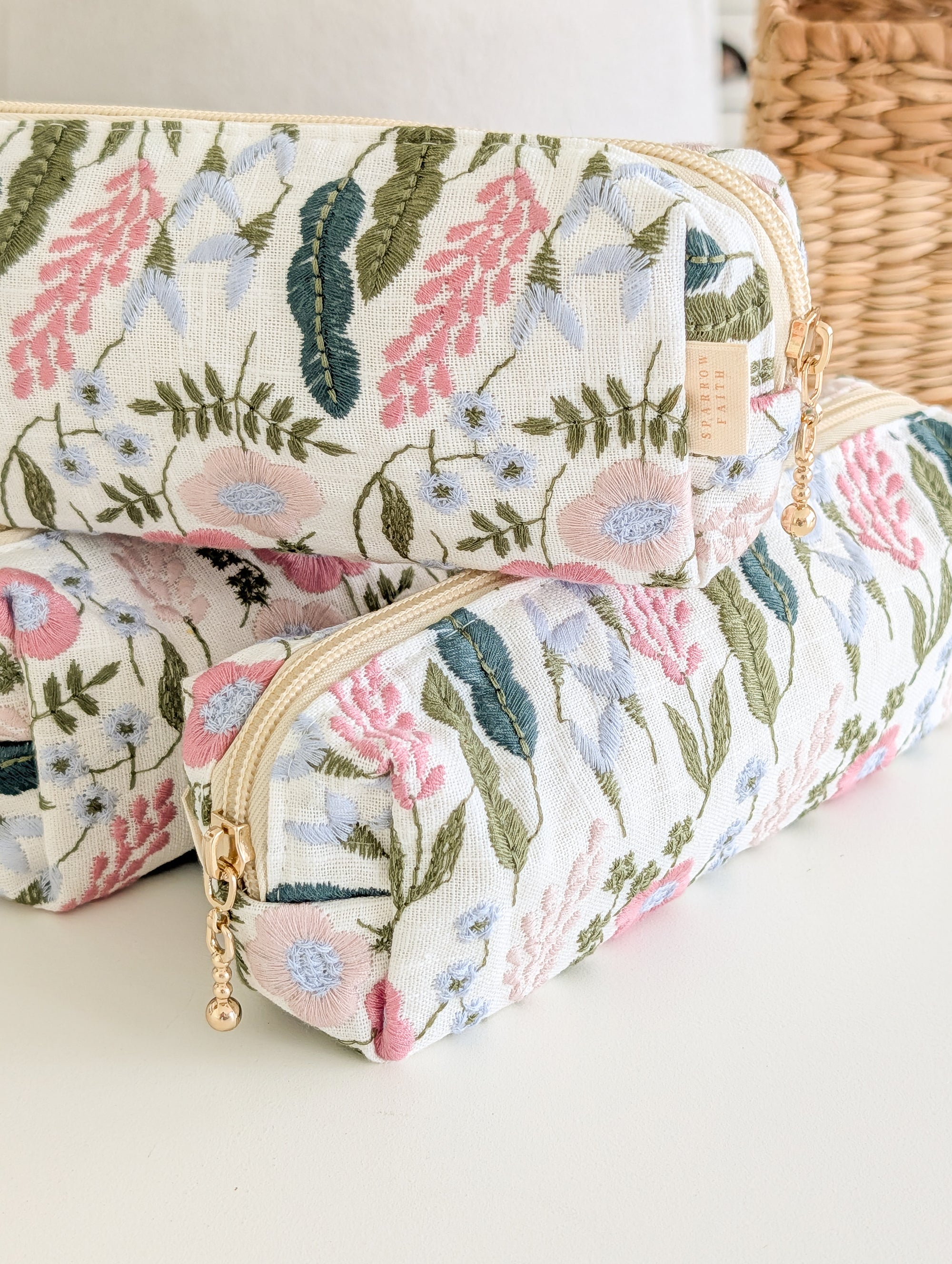 Floral Pencil Pouch