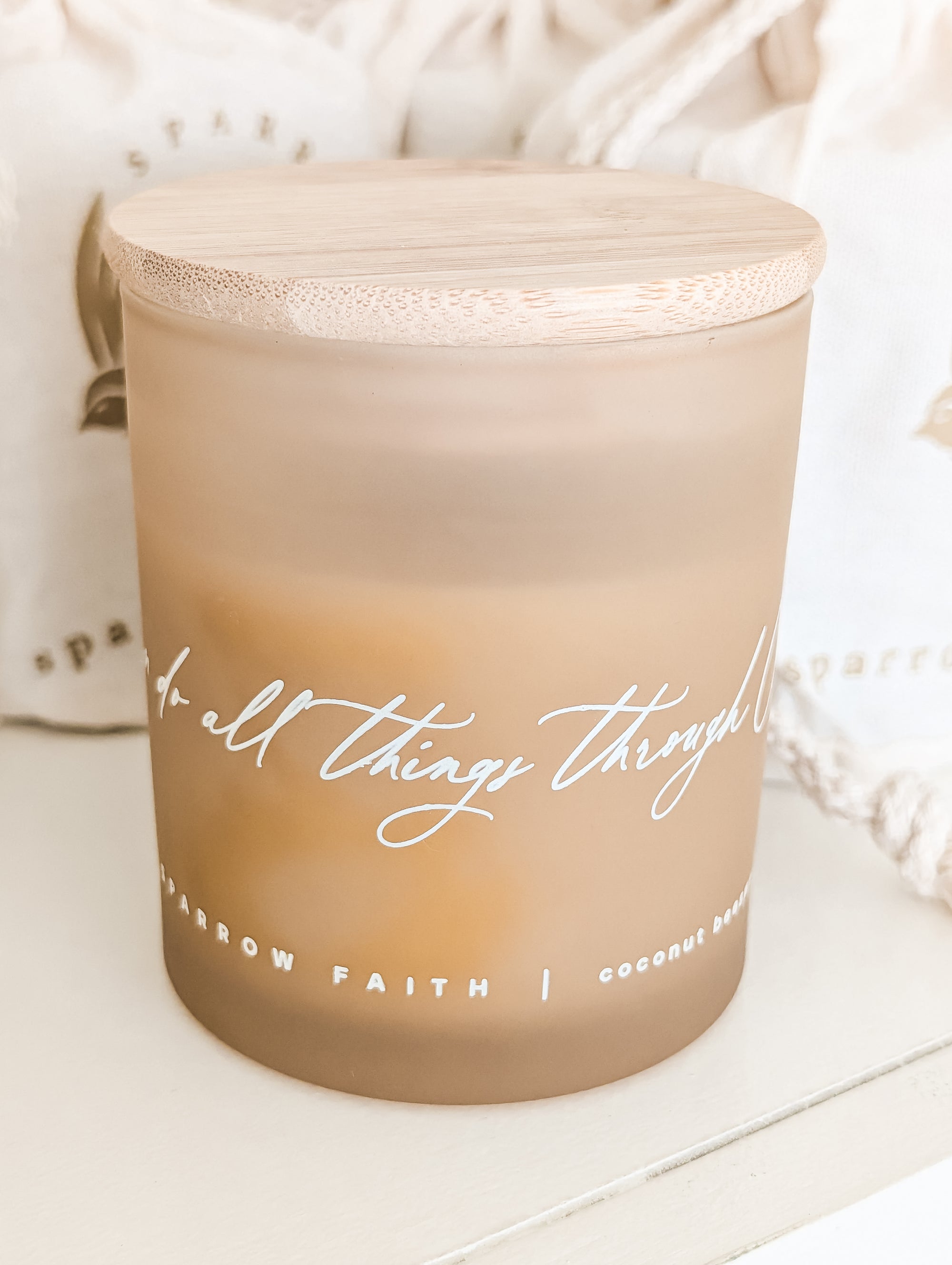 Coconut Beeswax Candle