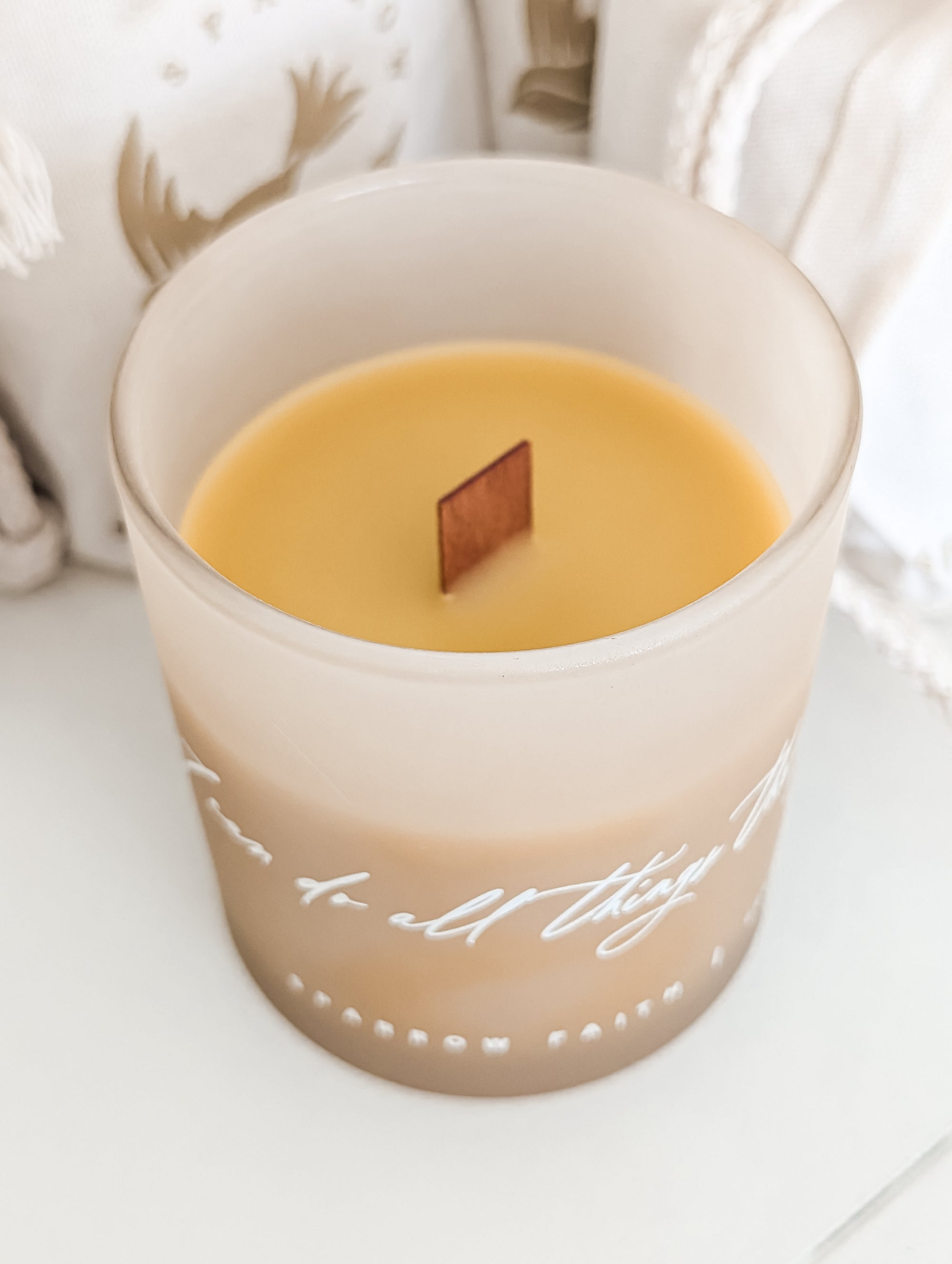 Coconut Beeswax Candle